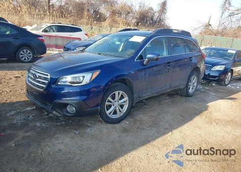 2017 Subaru Outback 2.5I Premium z USA, uszkodzony, nr VIN 4S4BSAFC2H3250923